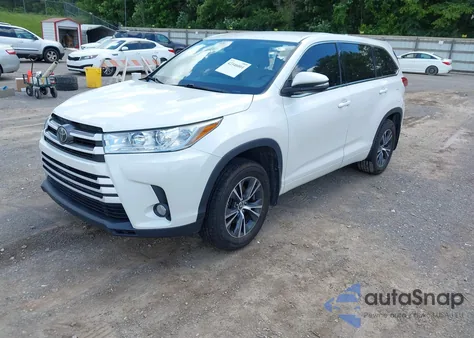 2017 Toyota Highlander Le/Le Plus from USA, damaged, VIN 5TDBZRFH6HS456819